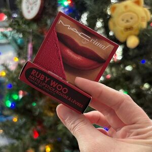 MAC Cosmetics Ruby Woo Matte Lipstick - Vivid Red MINI